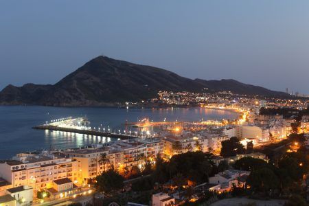 la noche en Altea