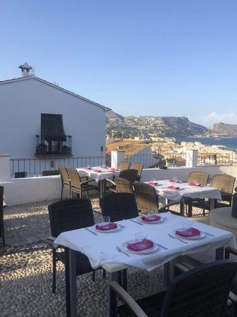 Restaurantes en Altea con vistas en el casco antiguo